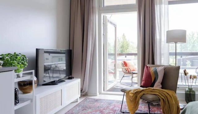 Beautiful 1MH + large balcony + parking