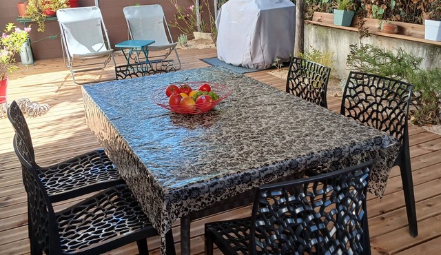 Beautiful apartment, air conditioning wifi in St Cyr sur mer 5 mn walk from the beach