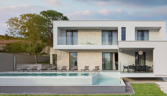 Beautiful private villa for 6 people with A/C, WIFI, private pool, TV, terrace and pets allowed