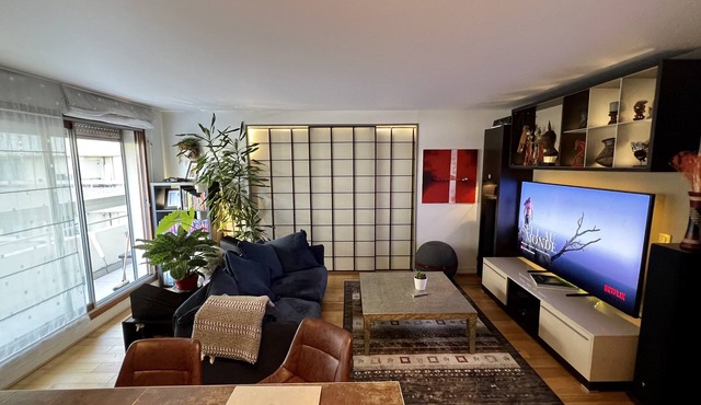 Bright 55m² in the center of Boulogne-Billancourt.