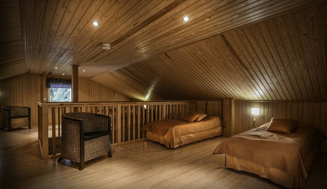 Cabin-Garden view-Private Bathroom-Deluxe-Mökki 12,The Biggest Yell