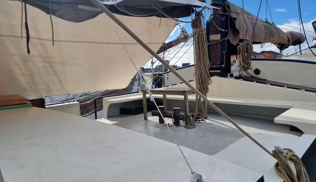 Comfortable sustainable and authentic ship Amsterdam