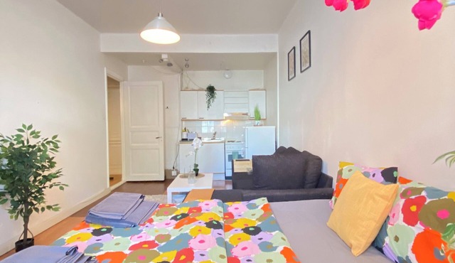 Cozy Studio Near Kamppi Metro, Hietaranta Beach!