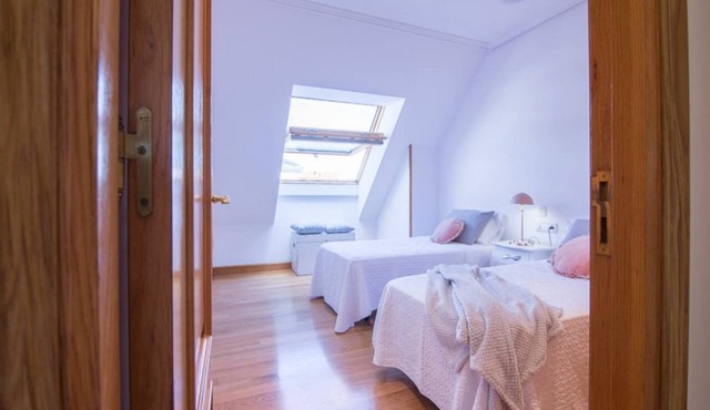 Desconectaengalicia Penthouse Vidal Rocha, terrace and views