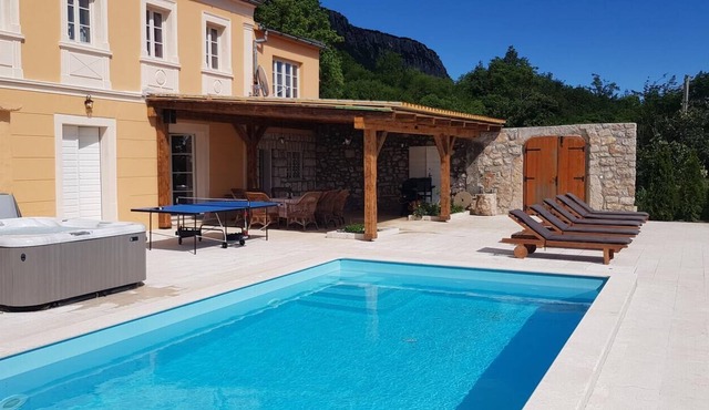 Family friendly house with a swimming pool Bribir, Novi Vinodolski (K-11264)