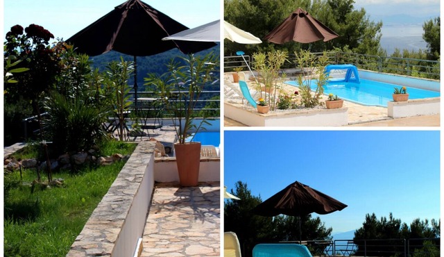 First floor at the villa for 8 guests!!)) Two apartments on Solta island