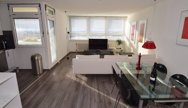 Fully equipped 3-room designer apartment with breathtaking views