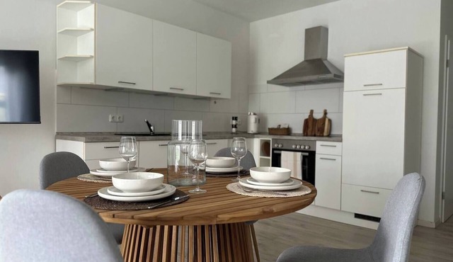 Garden flat at the harbour in WHV