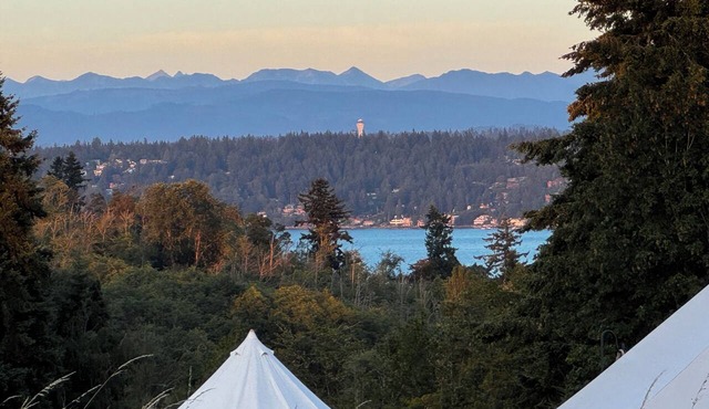 Glamping on 5 acres Amazing Views of Cascades Salish Sea & Mt Rainier - #1 of 4