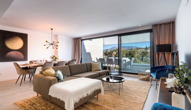 Holiday Apartment Navigolf 470 with Mountain View, Pool, Terrace & Wi-Fi