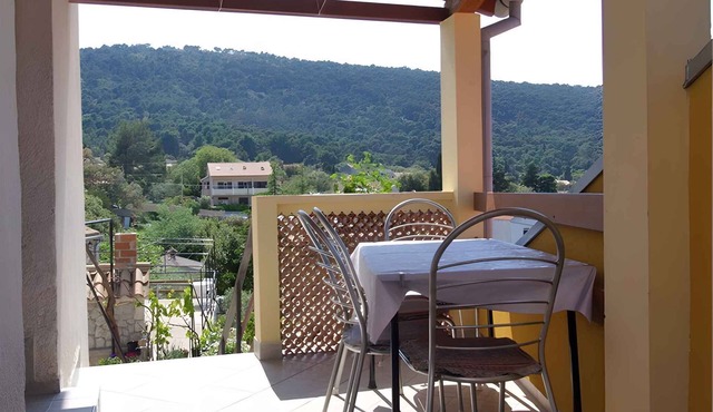 Holiday apartment with barbecue