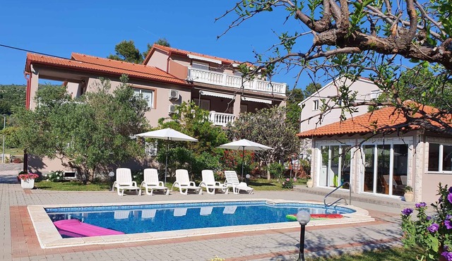 Holiday apartment with pool