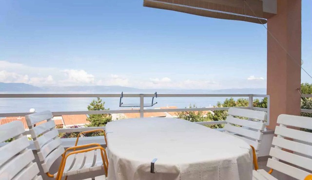 Holiday apartment with fantastic sea views