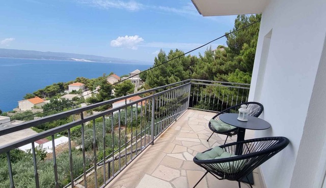 Holiday apartment with terrace and air conditioning