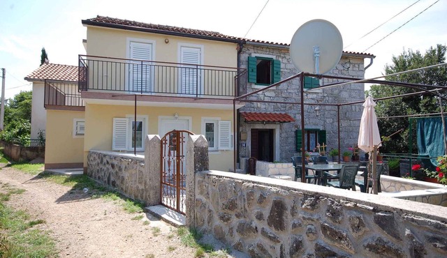 Holiday home with terrace and barbecue