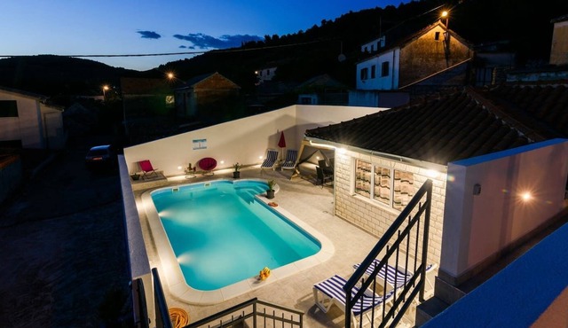 Holiday house Mario - with pool - Marina, Riviera Trogir, Croatia
