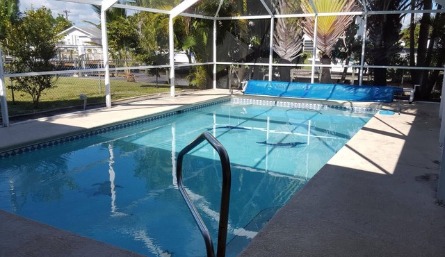Home Away from Home with Gulf Access and Heated Pool