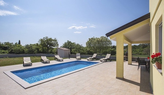 Impressive villa with private pool, children's playground