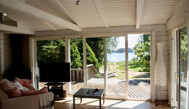 Island House in the Forest with beach