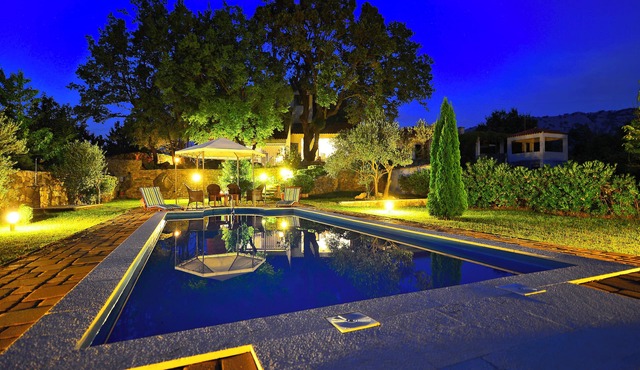 Isolated Villa Terna-Big Garden - Pool-Dalmatia-CROATIA