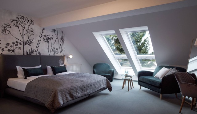 Juniorsuite mit Gartenblick