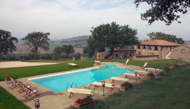 Large Tuscany Villa rental near Pienza - southern Tuscany