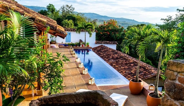 Luxurious house in Barichara, with pool and jacuzzi