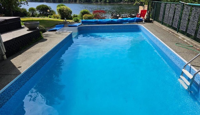luxury ocean dock pool villa