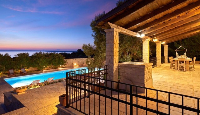 Luxury Villa Olive Hacienda Pag with pool on the island of Pag