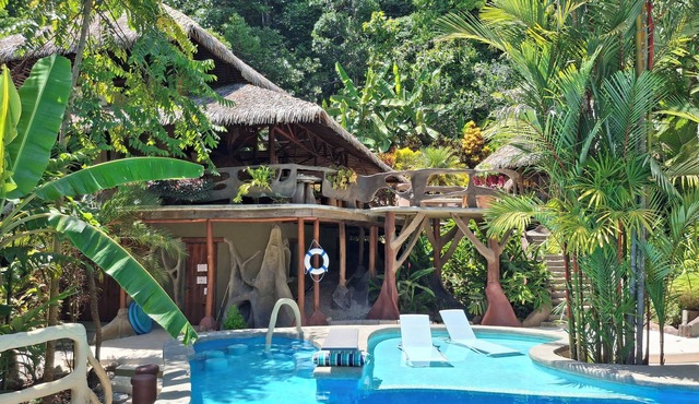 Luxury Villa with Incredible Pool, Wildlife, Private Yoga Deck & Surfing nearby