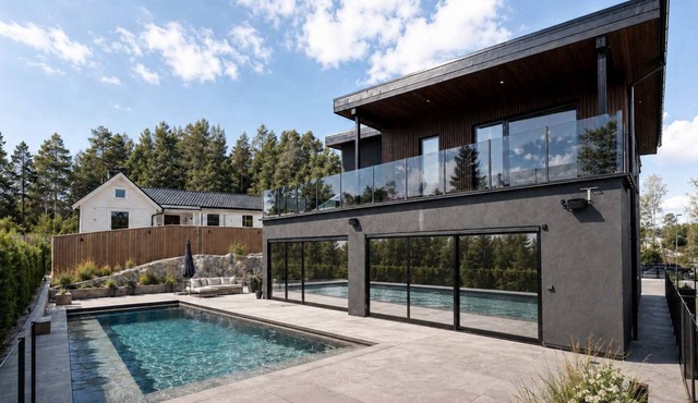Luxury Villa with Pool & Sauna near Stockholm