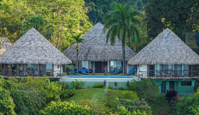 Luxury Villas, TikiVibez full Resort, Full Ocean Sunset Views, close to beaches