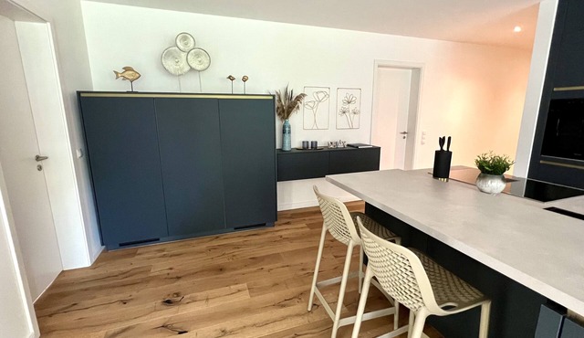 Luxus-ferienwohnung "grön Quarteer I" in Luftkurort Nahe der Nordsee