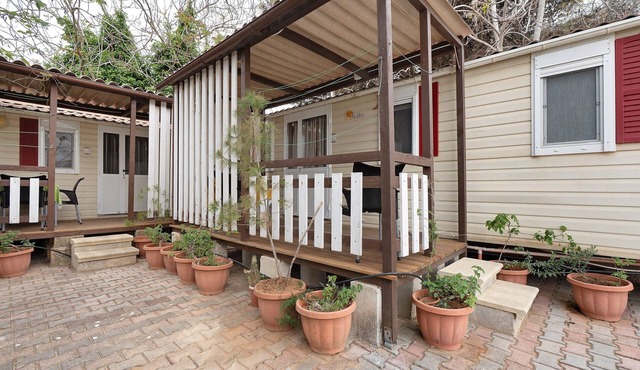 Mobile Home 'Casa Mobile 12' with Shared Garden and Wi-Fi