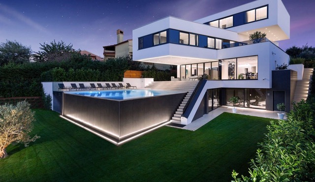 Modern Villa Lucy, in Istra, with a Pool