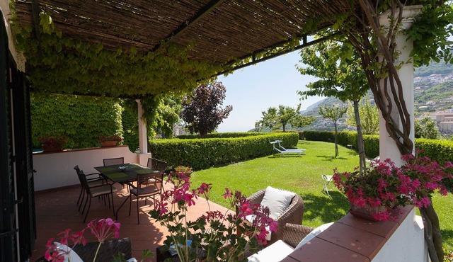 My Rental Homes - Il Giardino di Ravello with ample private garden and sea view