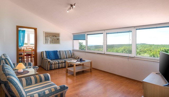 New Listing! Comfortable apartment, 4 persons, with Adriatic sea view, quiet