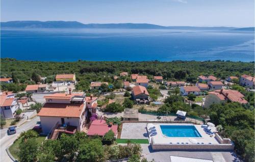 Nice Apartment In Labin With House Sea View