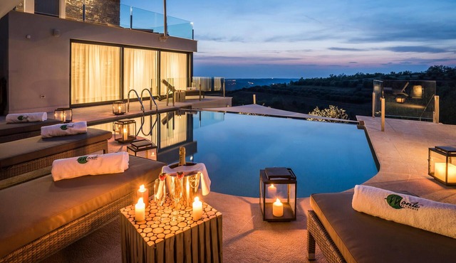 Nice home in Buje with sauna