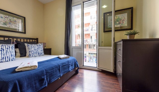 NOU - Ramblas rentals Design & Renovated Flat A/C ┃Balcony┃ 10M Ramblas