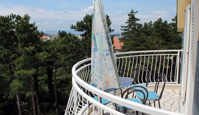 One bedroom apartment with a swimming pool Jadranovo (Crikvenica) (A-3238-c)