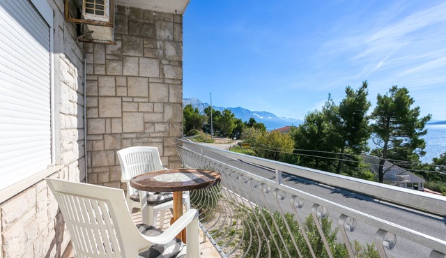 One bedroom apartment with terrace and sea view Marušići, Omiš (A-954-b)