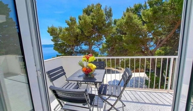 One bedroom apartment with terrace and sea view Medići, Omiš (A-23741-b)