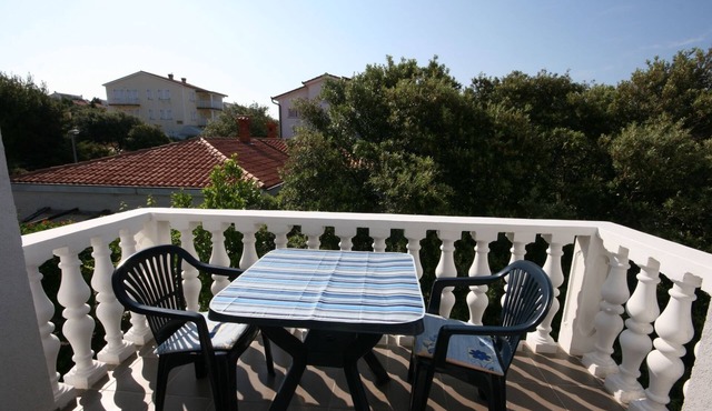 One bedroom apartment with terrace and sea view Mandre, Pag (A-6405-c)