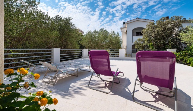 One bedroom apartment with terrace Mandre (Pag) (A-13015-c)