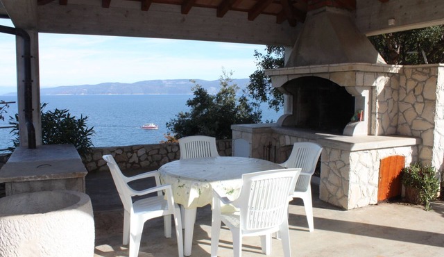 One bedroom apartment with terrace and sea view Duga Luka (Prtlog), Labin (A-2367-c)
