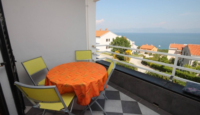 One bedroom apartment with terrace and sea view Ravni, Labin (A-7661-a)