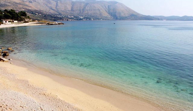 One bedroom apartment with balcony and sea view Mlini, Dubrovnik (A-8835-b)