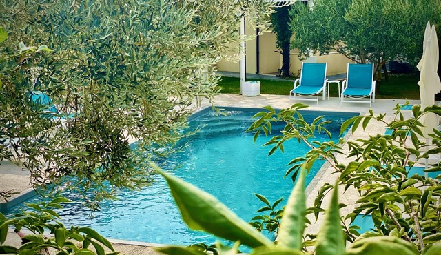 One bedroom apartment with a swimming pool Slano, Dubrovnik (A-2179-a)