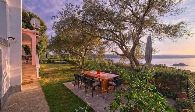 One bedroom apartment with balcony and sea view Supetarska Draga - Gonar, Rab (A-22586-b)